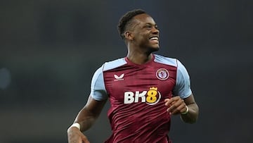 Jhon Durán vuelve a entrenamientos grupales con Aston Villa.