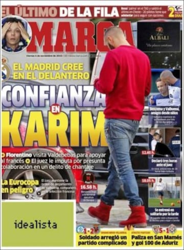 Portadas de la prensa mundial