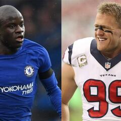 J. J. Watt llena de elogios al futbolista francés N'Golo Kanté