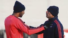 Benatia con Guardiola en su etapa en el Bayern.