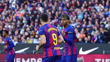 07/02/26
PARTIDO PRIMERA DIVISION
BARCELONA - MALLORCA
Robert Lewandowski
LAMINE YAMAL