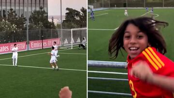 El golazo de Enzo Alves con el juvenil C del Madrid: con 14 años es para estar atento, Ancelotti