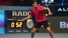 A Garín aún no le alcanza para Thiem y queda fuera en Viena