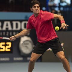 A Garín aún no le alcanza para Thiem y queda fuera en Viena