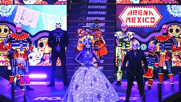 La Catrina, Charro Negro y Místico en el CMLL Informa desde la Arena México.