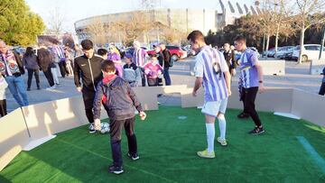 10/03/19 PARTIDO DE PRIMERA DIVISION REAL VALLADOLID -  REAL MADRID  FAN ZONE