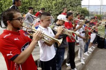 Esa agrupación musical tendrá en la final ante Cali a 80 instrumentistas y cerca de 130 instrumentos, entre ellos 50 bombos, 20 redoblantes, 30 trompetas propias y 6 trombones.