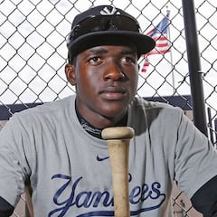 Un haitiano busca un lugar en los New York Yankees