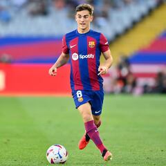 Los galones de Gavi en el Barça