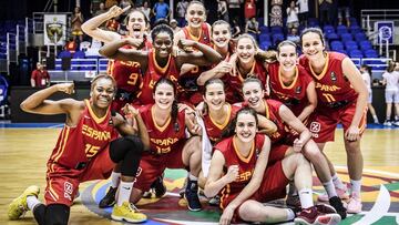 La Selección Sub-20 celebra su pase a la final del Europeo de la categoría que se celebra en Sopron (Hungría).