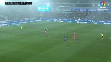 0-0 en el marcador y San Oblak apareció con una parada increíble