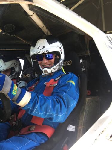Volando con el SsangYong que ha sorprendido en el Dakar