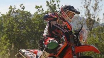 Marc Coma, en Cerdeña.