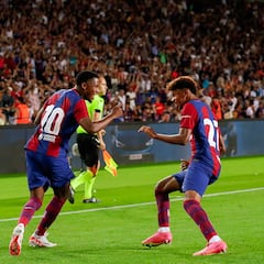 Xavi ve en Lamine cosas del Messi de 2005