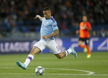 Gabriel Jesús puso cifras definitivas en la victoria del Manchester City por marcador de 3 por 0 ante el Shakhtar, en el duelo correspondiente al Grupo C.