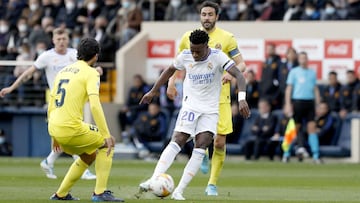 12/02/22 PARTIDO PRIMERA DIVISION 
 REAL MADRID - VILLARREAL 
 OCASION VINICIUS