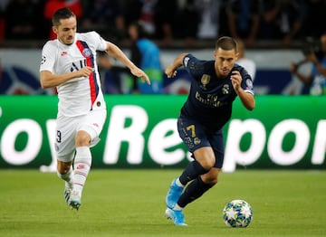 Hazard y Sarabia.