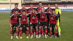 Once inicial del Mirandés en el primer amistoso de pretemporada.