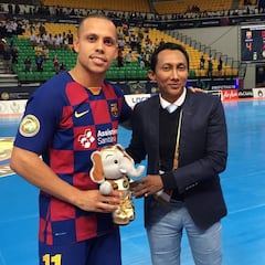 Ferrao, MVP: "Somos el Barça y venimos aquí a ganar"