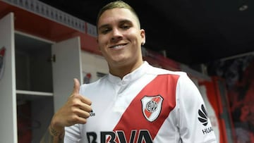 Quintero: "Quiero rendir en River para volver a Selección"