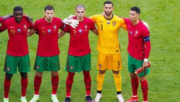 Cristiano y la selección de Portugal.