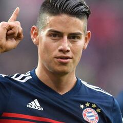 James se sale en el Bayern