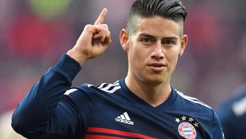 James se sale en el Bayern