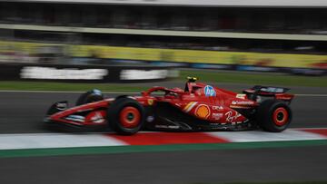 Carlos Sainz (Ferrari SF-24). Ciudad de México, México. F1 2024.