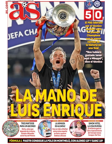 Las portadas de AS de junio