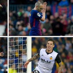 Lesionados y sancionados para la jornada 28 de LaLiga