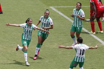 Nacional logró el triunfo en la Liga BetPlay Femenina ante Cortuluá en su primer partido en el Atanasio Girardot. 