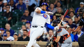 The Astros received three players as part of the Kyle Tucker deal: Isaac Paredes, Hayden Wesneski and Cam Smith.