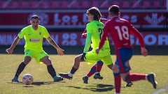 Para AS.
Soría, 22-01-2022.
Partido Numancia - Amorebieta.
En la foto un momento del encuentro.
Foto: Juan García.
