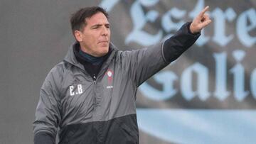 Berizzo con el Celta.