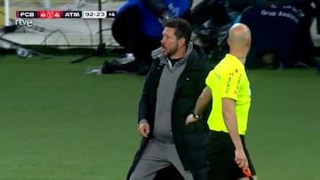 Viva el fútbol y viva el Cholo: su celebración del 4-4 es ya historia rojiblanca