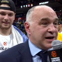 Pasó por alto; Laso hablando y aparece Doncic: un gesto que hace soñar al madridismo...