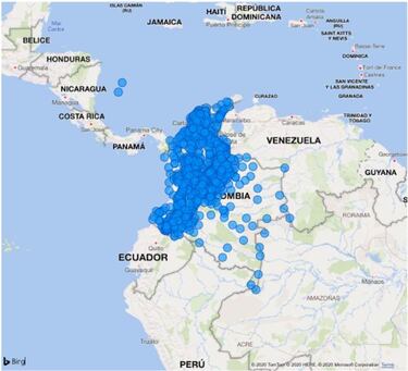 Mapa de casos y muertes por coronavirus por departamentos en Colombia: hoy, 31 de octubre