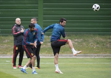 Diego Costa and Isco.