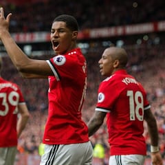 Rashford frena al Liverpool