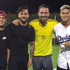 Así disfrutan sus vacaciones los jugadores de la Selección