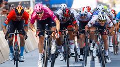 Clasificación de los colombianos en la etapa 13 del Giro de Italia.