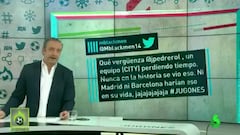 Un tuitero atiza a Pedrerol por Guardiola y éste le propina un zasca de categoría