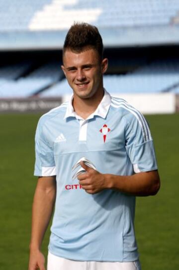 Presentación de Dejan Drazic como nueva incorporación del Celta de Vigo.