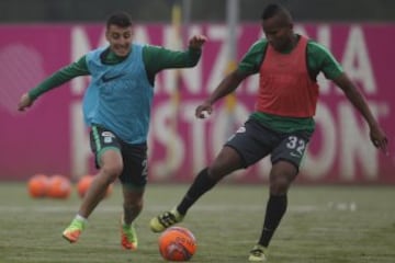 Nacional prepara el partido contra Santa Fe, que se jugará el miércoles en el Atanasio.