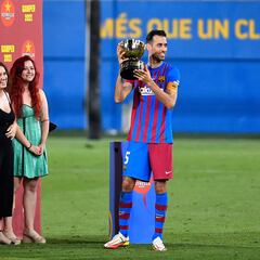 When will Barcelona play Pumas in the 2022 Joan Gamper trophy?