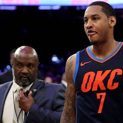 Los Knicks secan a Carmelo en su regreso al Madison