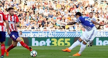 Willian José anotó el 1-0.