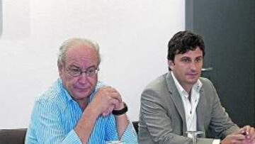 <b>UNO MANDA Y EL OTRO NEGOCIA. </b>Samper espera que Del Río culmine el plan anti-Ley Concursal.