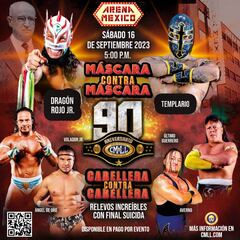 Cómo y dónde ver el 90 Aniversario del CMLL