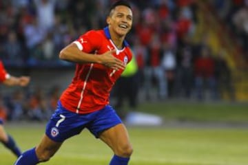 Delantero: Alexis Sánchez.